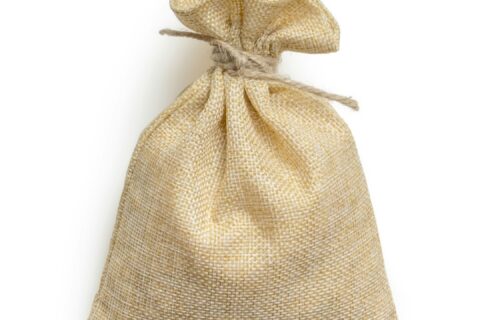brown and white polka dot textile